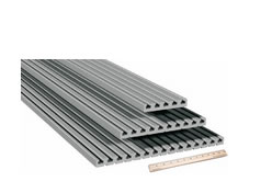 Aluminum extrusion table plates