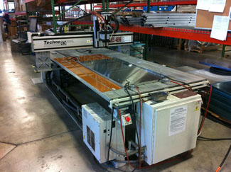 CaptiveAire's automated weld system, based upon a CNC gantry system from Techno, Inc.