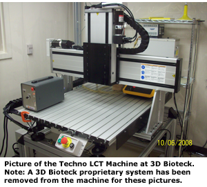 Techno LCT Machine at 3D Bioteck