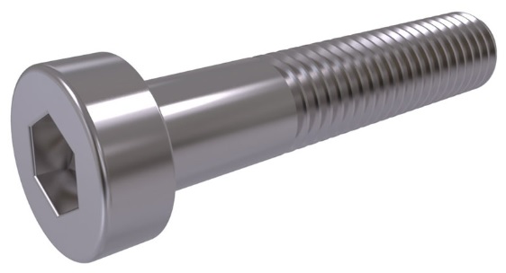 M4 x 14 mm low profile hex socket head cap screw