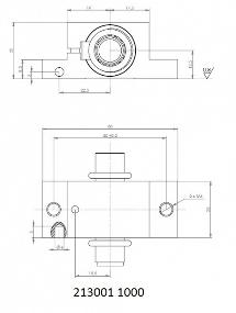 Flange Ball Nut Dimensions